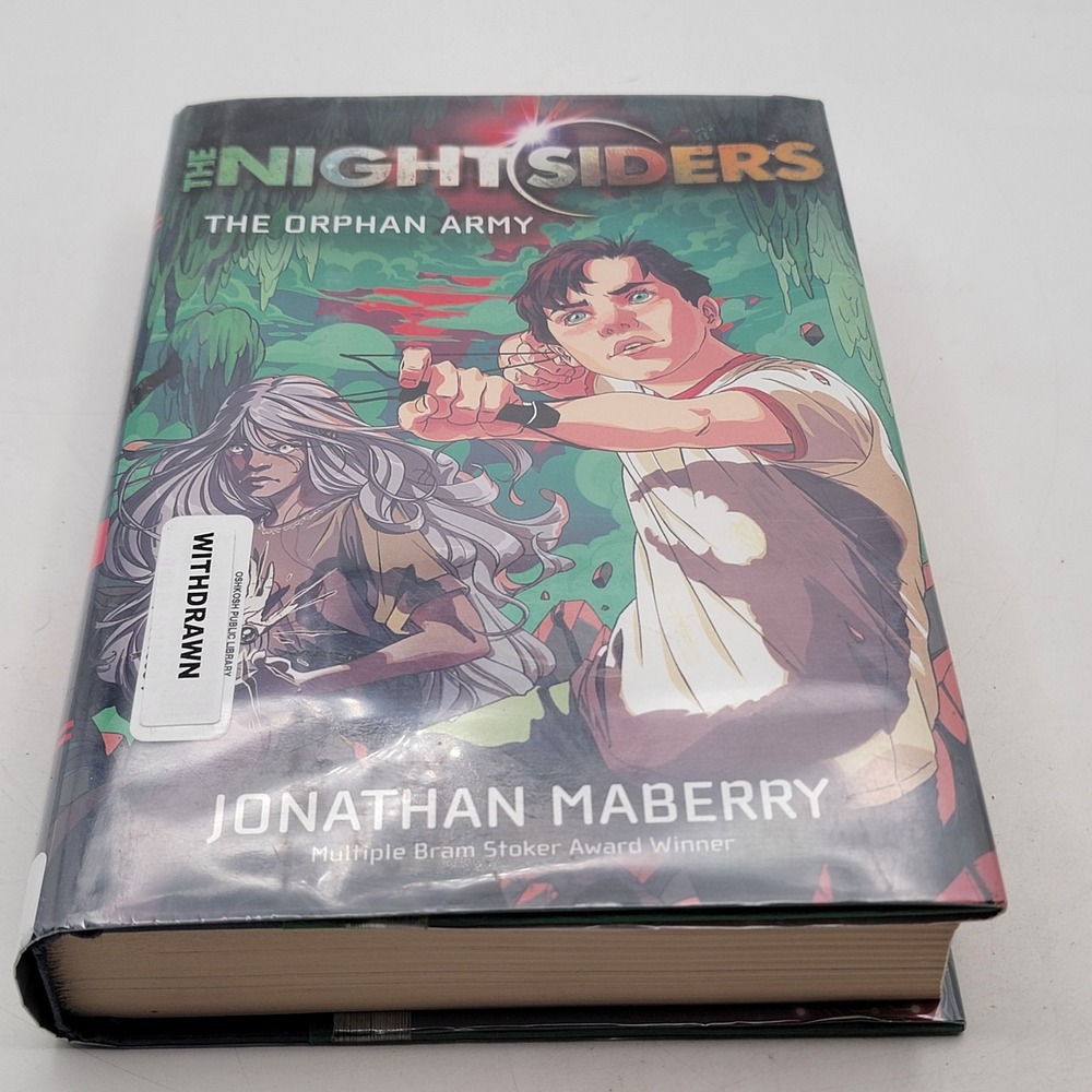 Jonathan Maberry The Nightsiders The Orphan Army Hardcover 1st Edition Good
